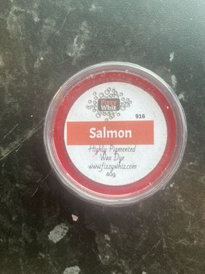 Salmon Wax Dye