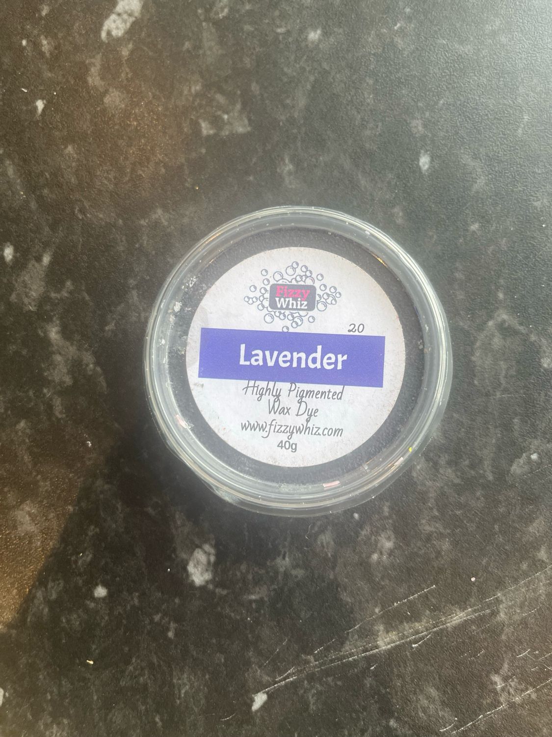 Lavender Wax Dye