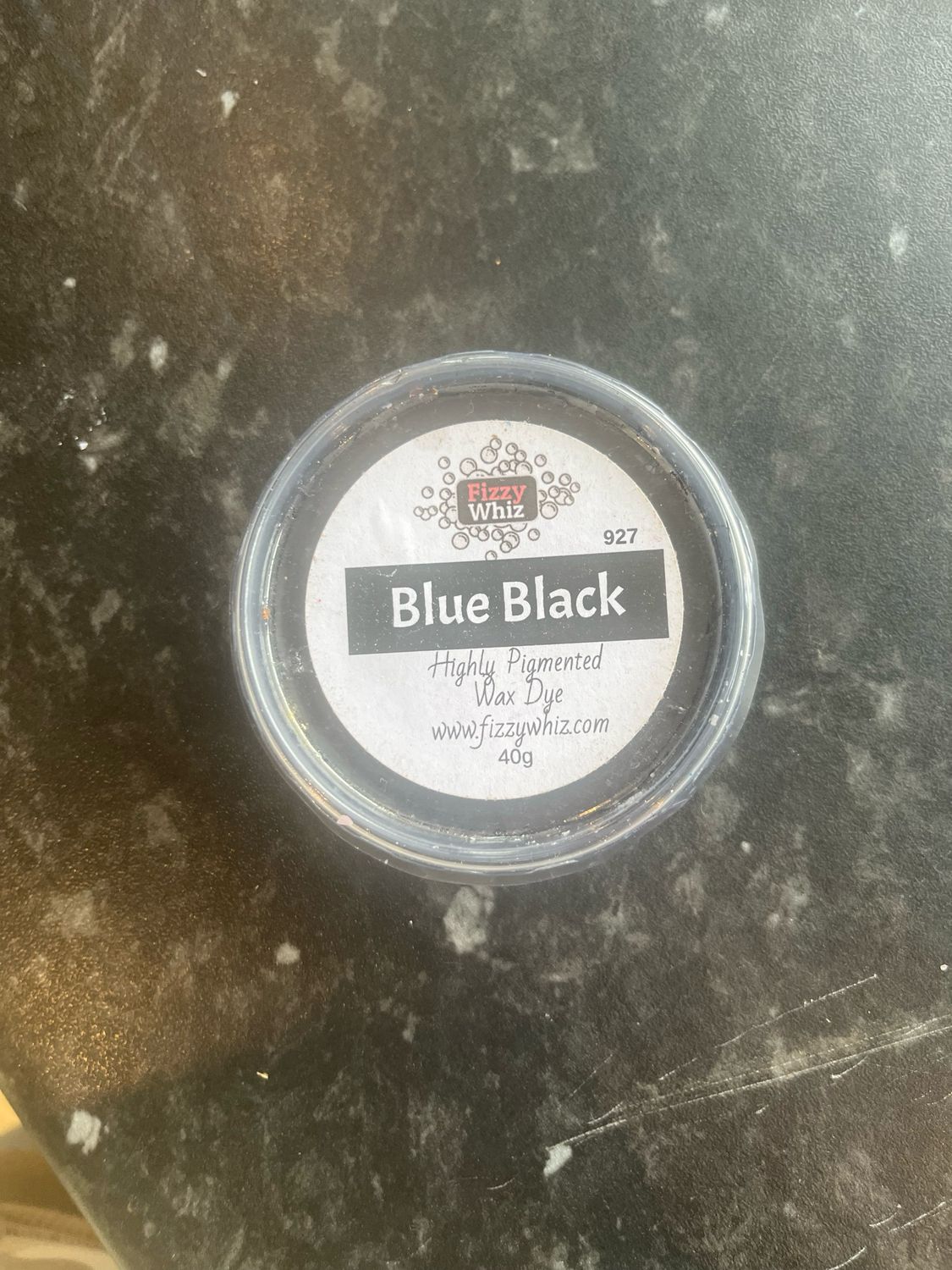 Blue Black Wax Dye