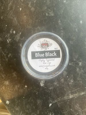 Blue Black Wax Dye