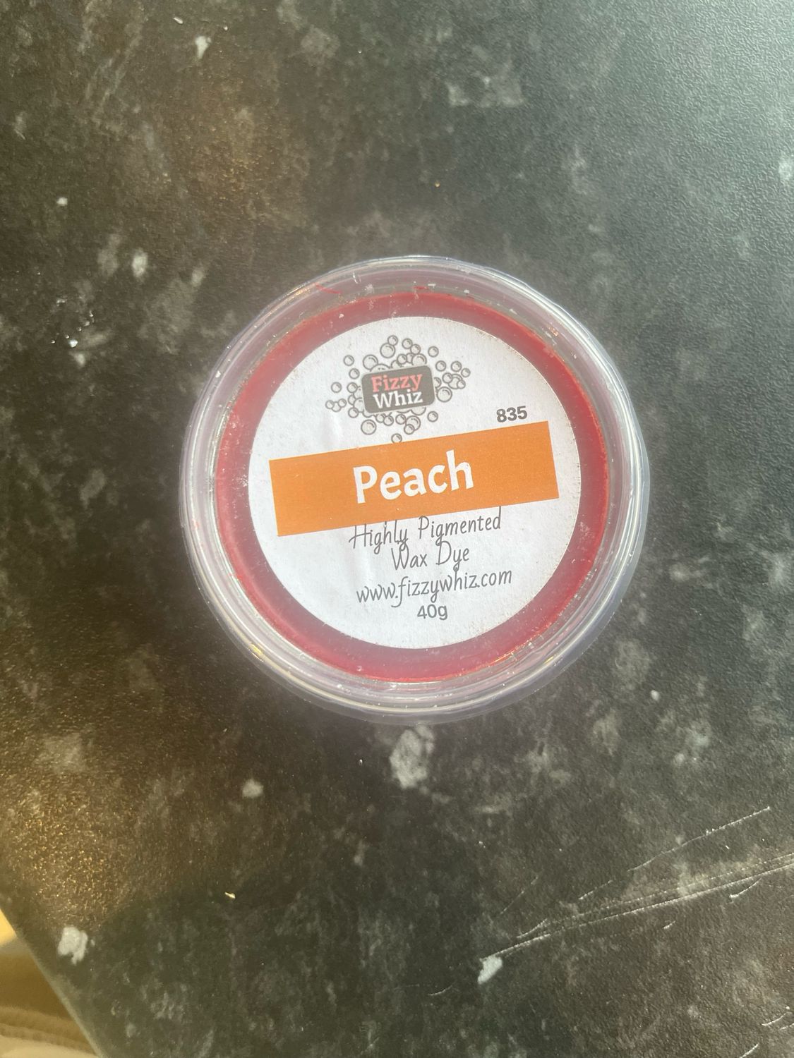 Peach Wax Dye