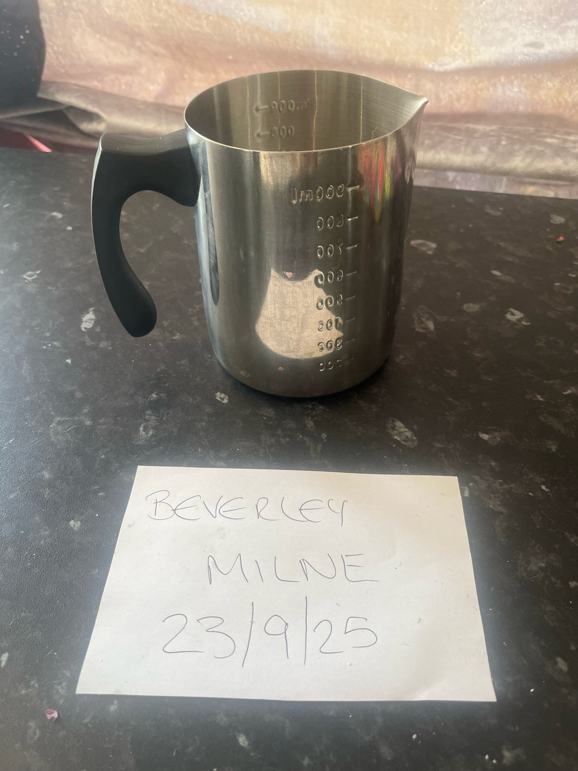 900ml Stainless Steel Jug
