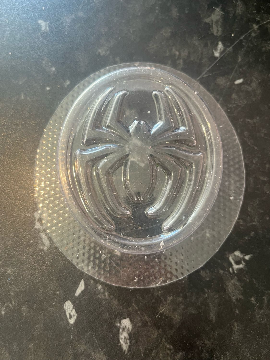 Bath Bomb Mould Spiderman Logo
