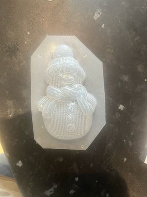 Bath Bomb Mould Snowman