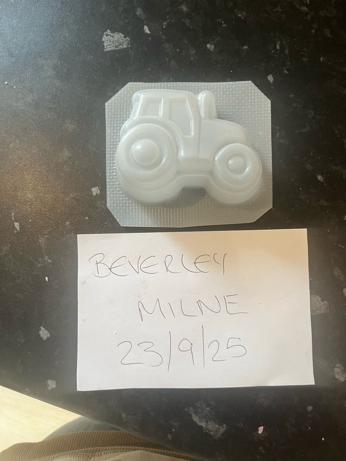 Bath Bomb Mould Tractor