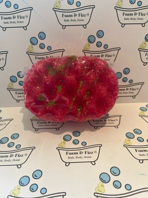 Mulled pear and cranberry Mini Soap Infused Sponge