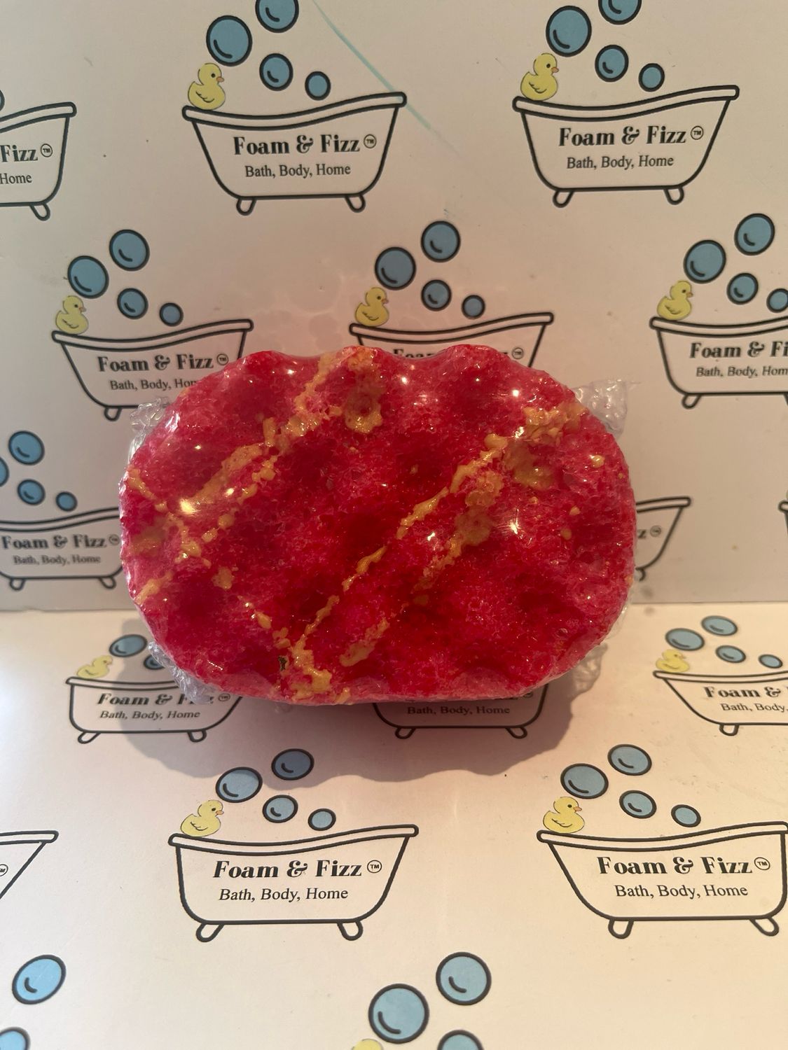 Spiced apple Mini Soap Infused Sponge