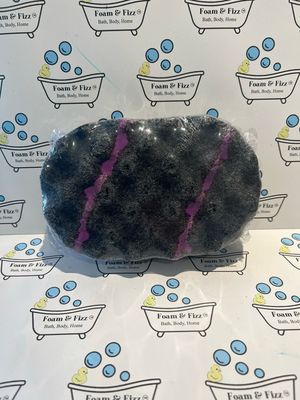 Black Plum &amp; Rhubarb Soap Infused Sponge