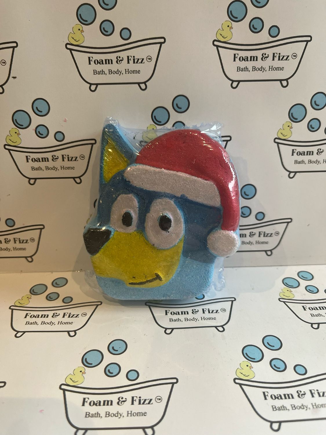 Bluey Christmas Bath Bomb