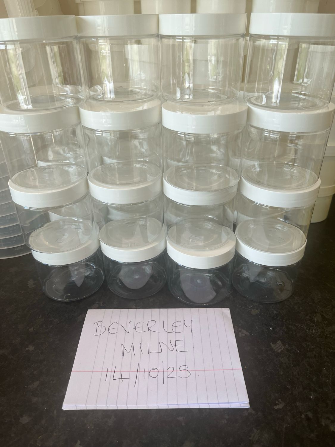 200ml PET Jars X 45