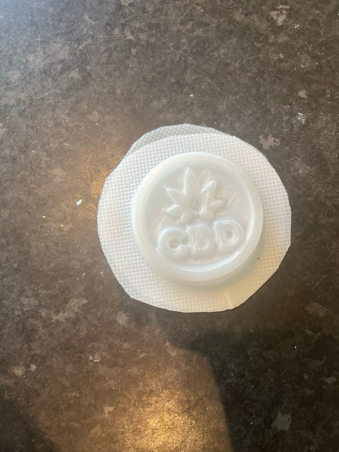 Bath Bomb Mould CBD Leaf