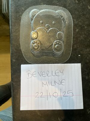 Bath Bomb Mould Bear