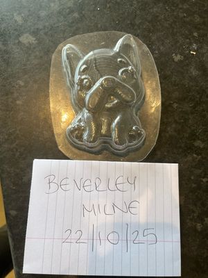 Bath Bomb Mould Frenchie