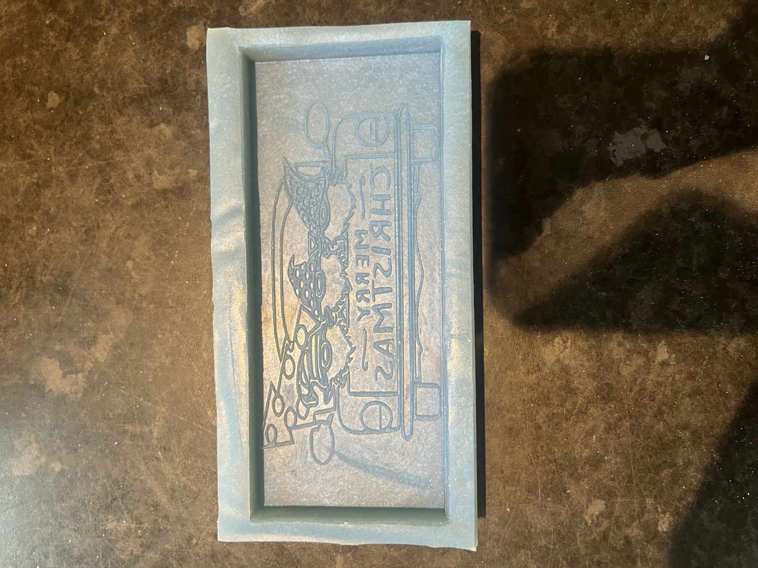 Merry christmas Silicone Mould