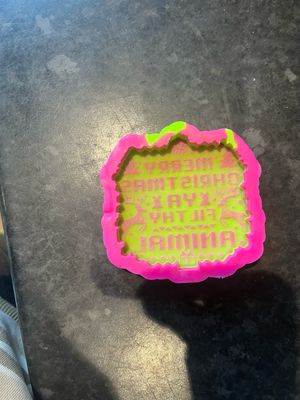 Filthy animal Silicone Mould