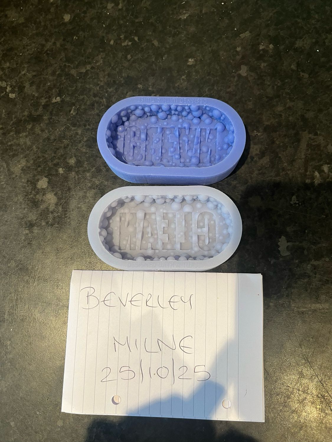 Clean Silicone Mould