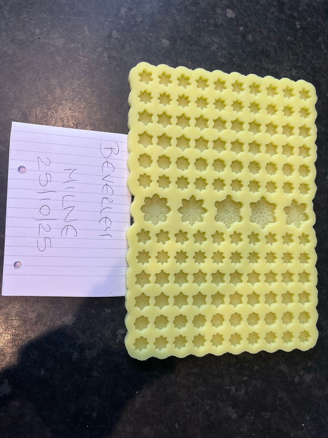 Snowflake Silicone Mould