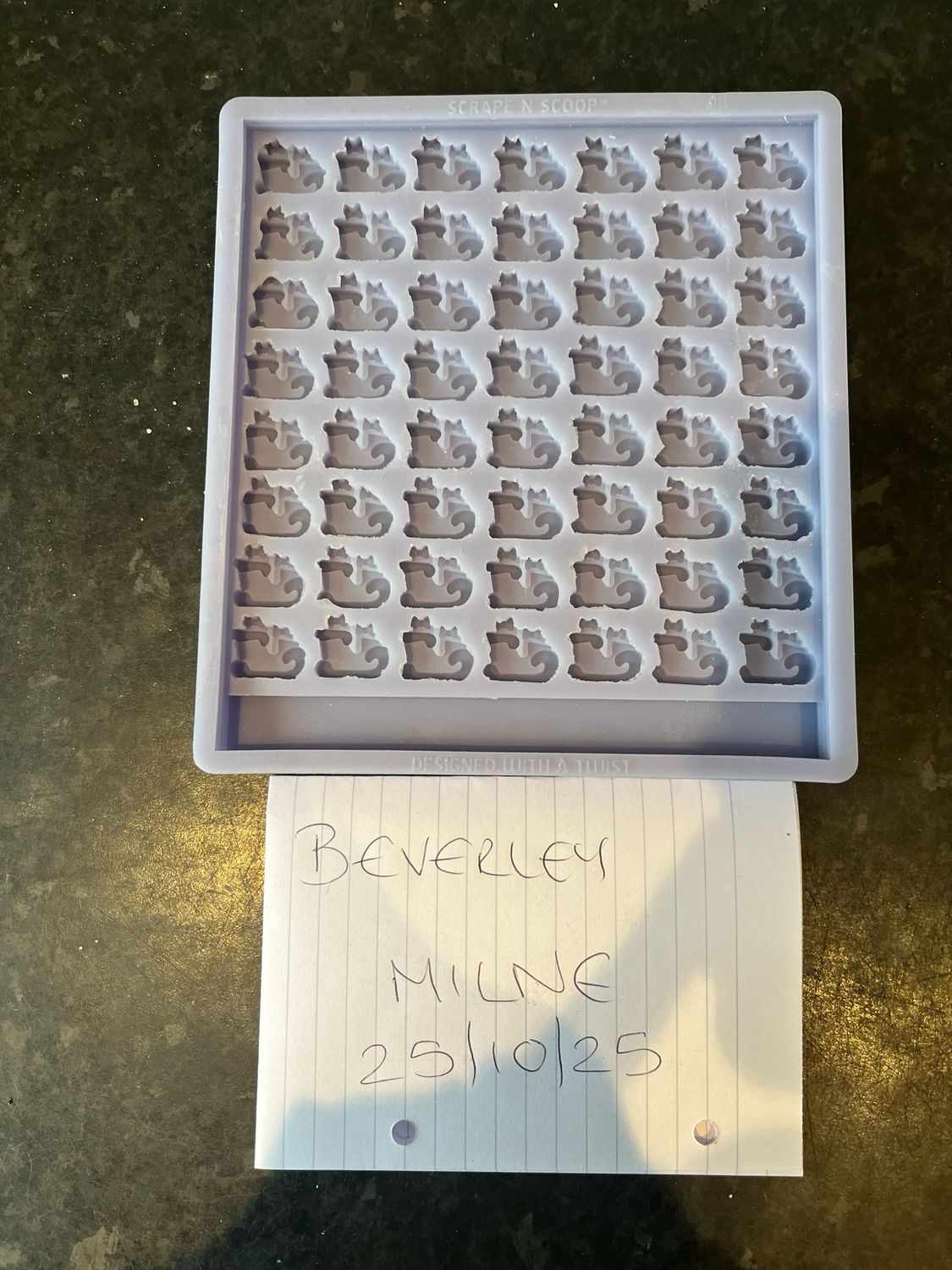 Sleigh scoopie Silicone Mould