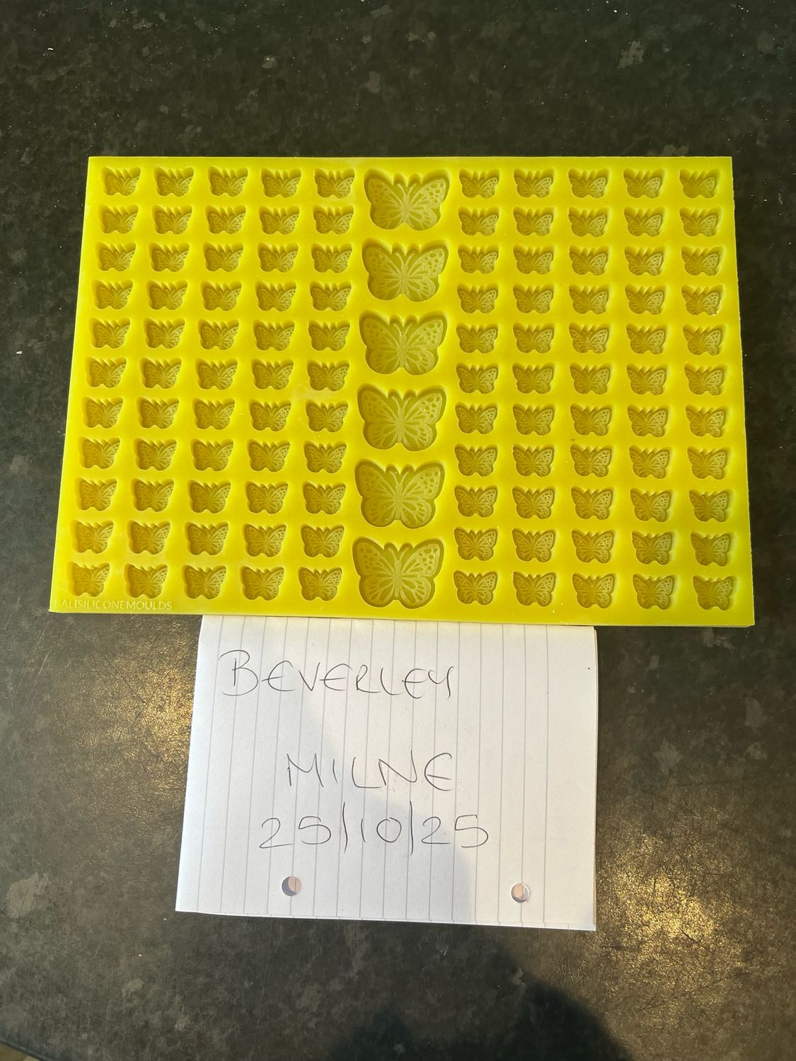 Butterfly scoopie Silicone Mould