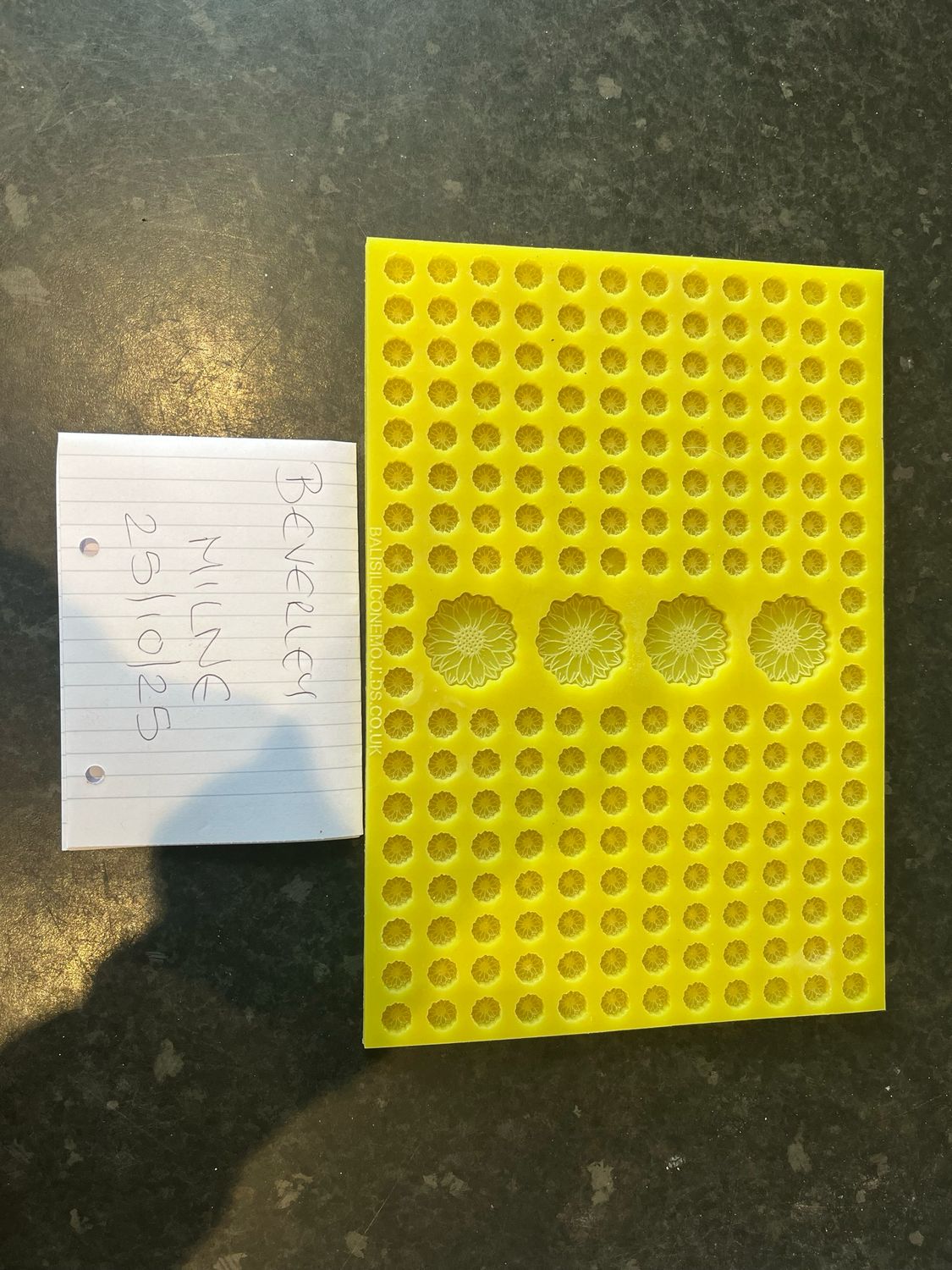 Sunflower Scoopie Silicone Mould