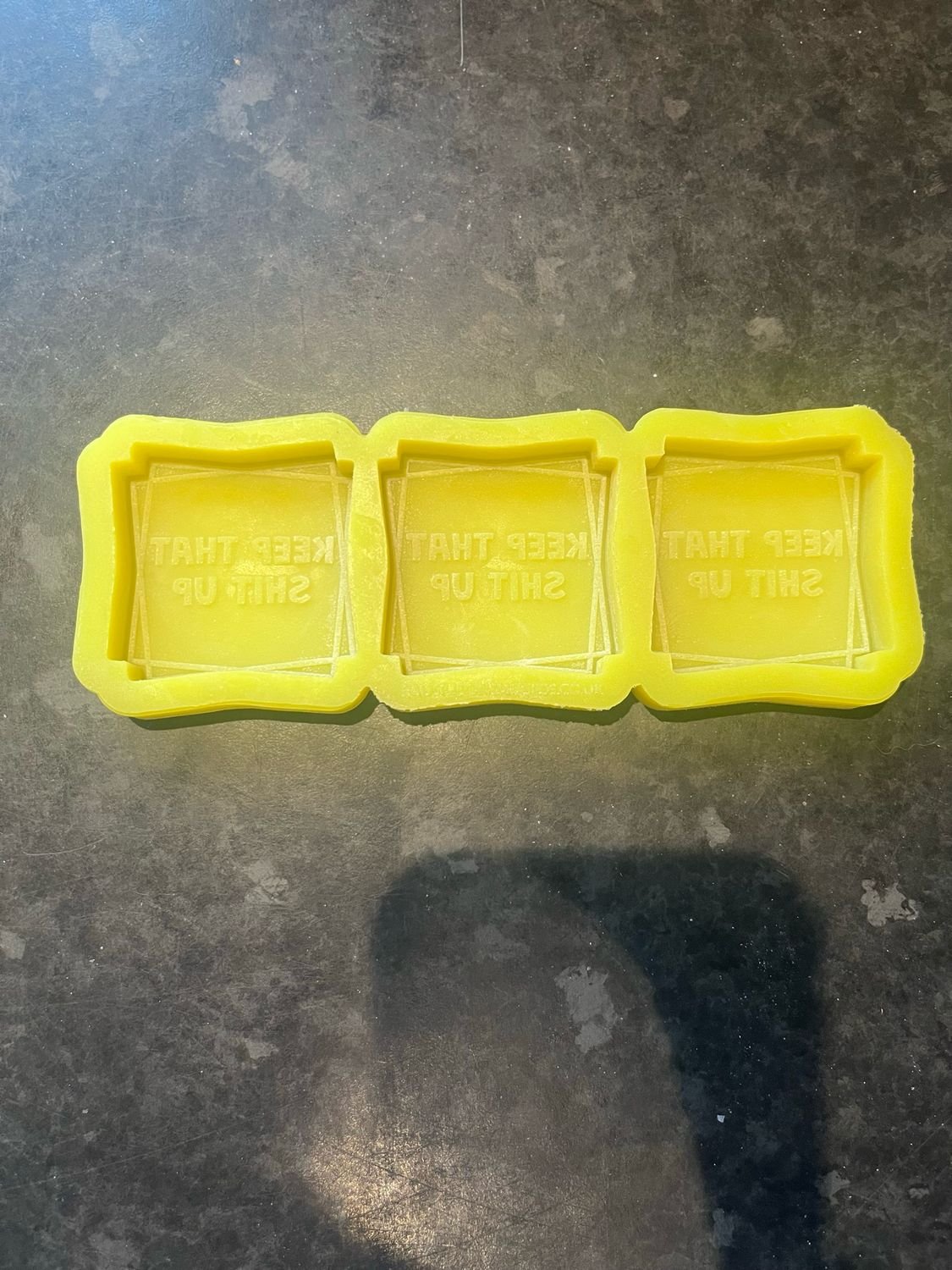 Keep that s*** up Silicone Mould