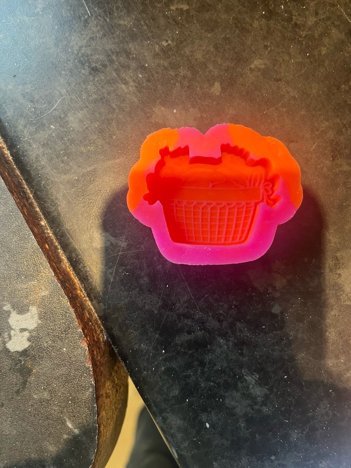 Mini washing basketSilicone Mould