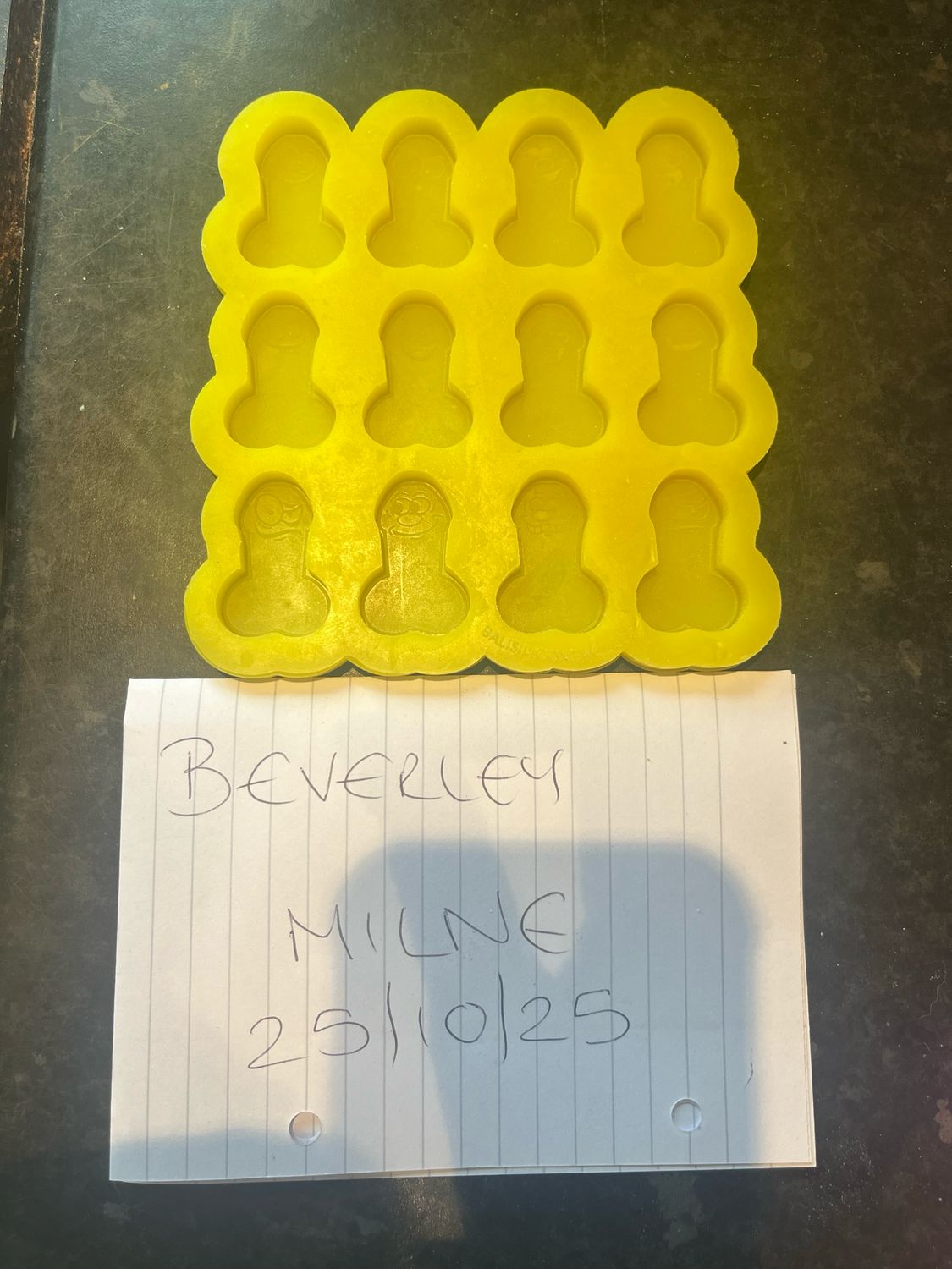 Mini willy Silicone Mould