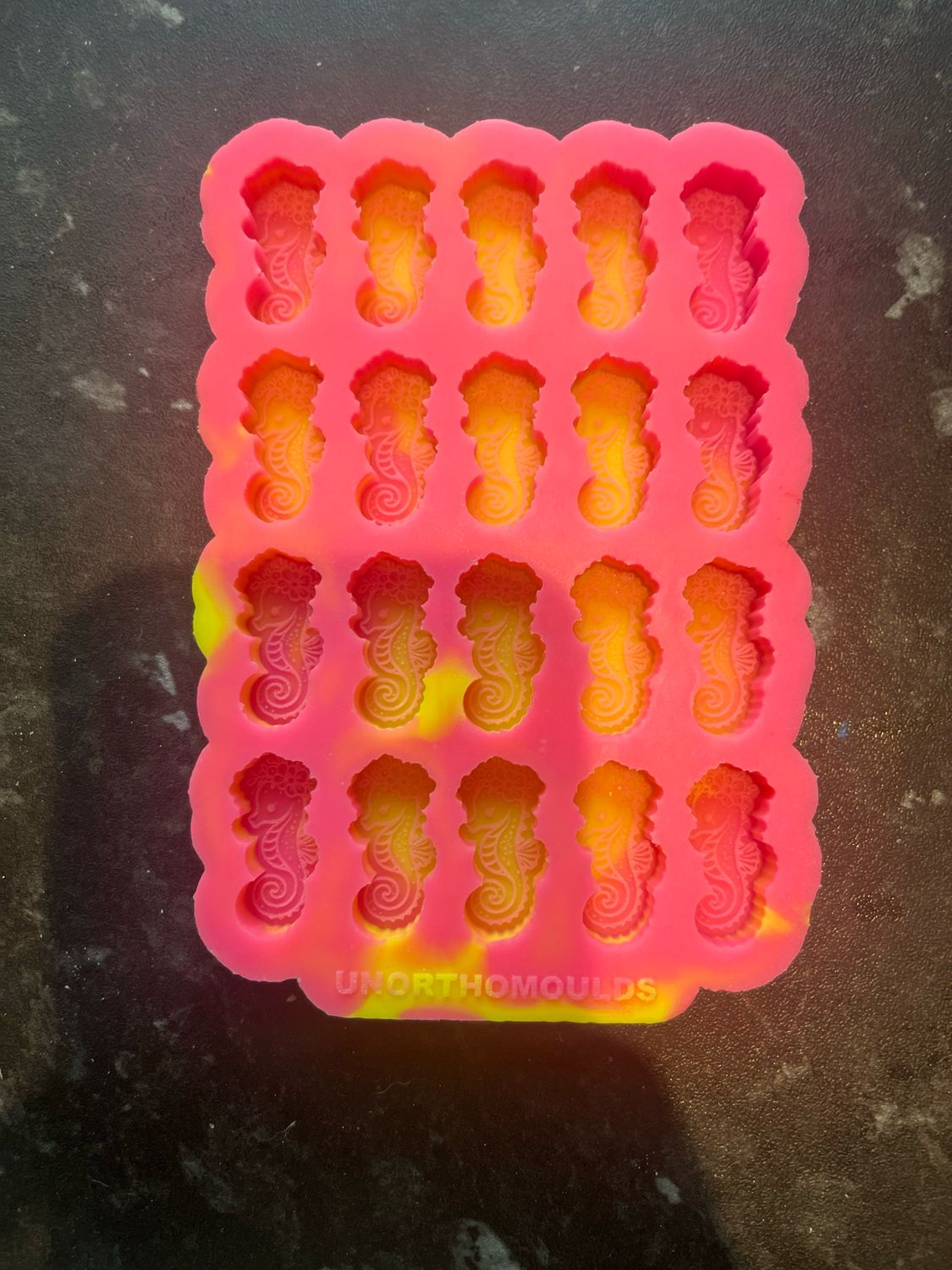 Seahorse chunkie Silicone Mould