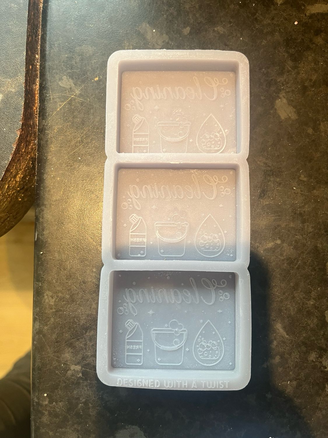 Cleaning bar Silicone Mould