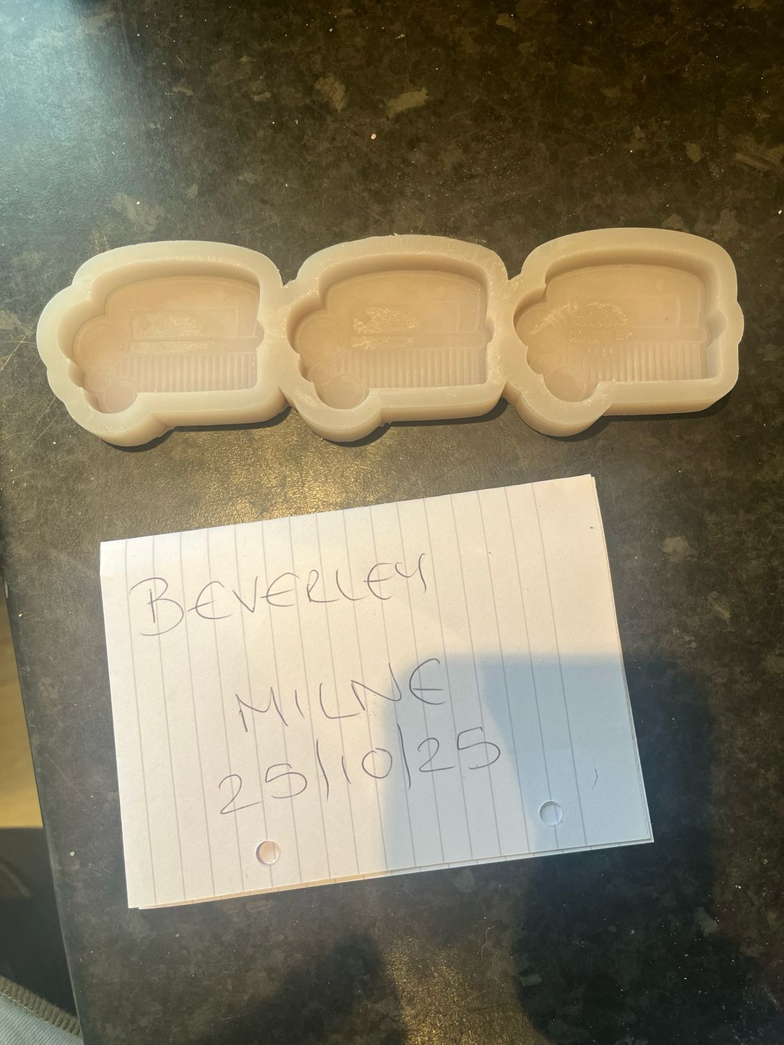 Scrubbing brush Silicone Mould