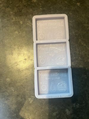 Laundry bar Silicone Mould