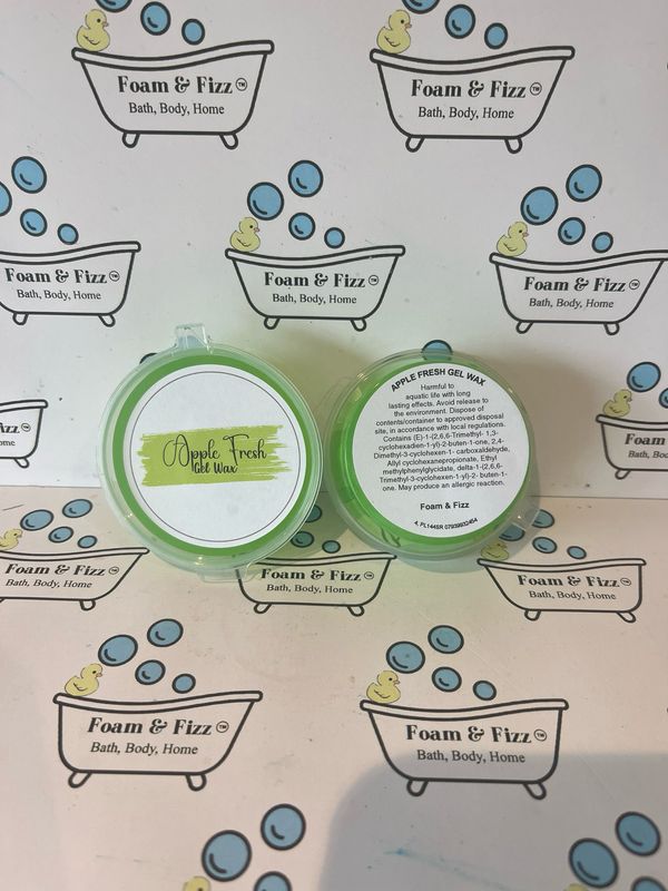 2oz Gel Wax - Apple Fresh with front label