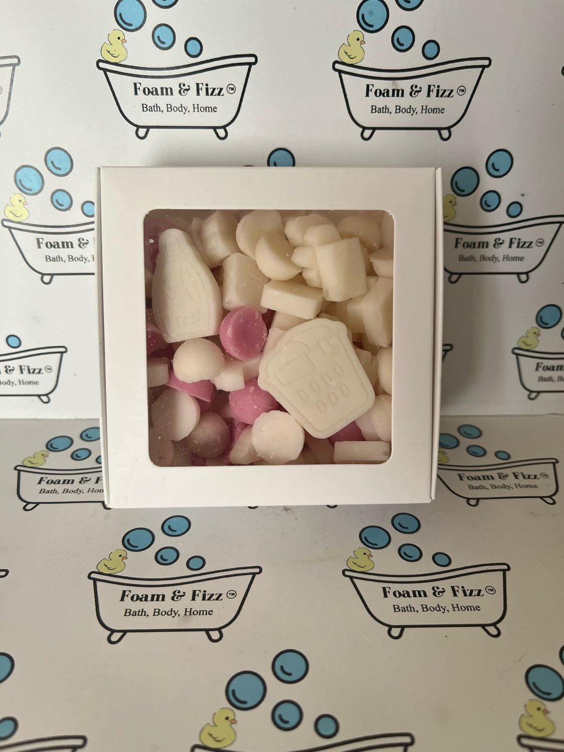 Wax Scoopies Lenny Pink Tulips And White Jamsine