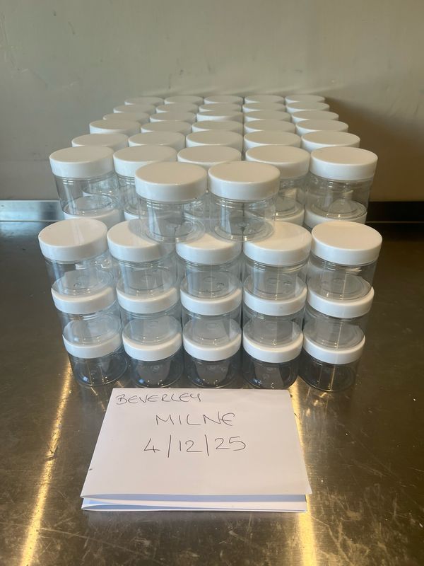 50ml Pet Jars X 137