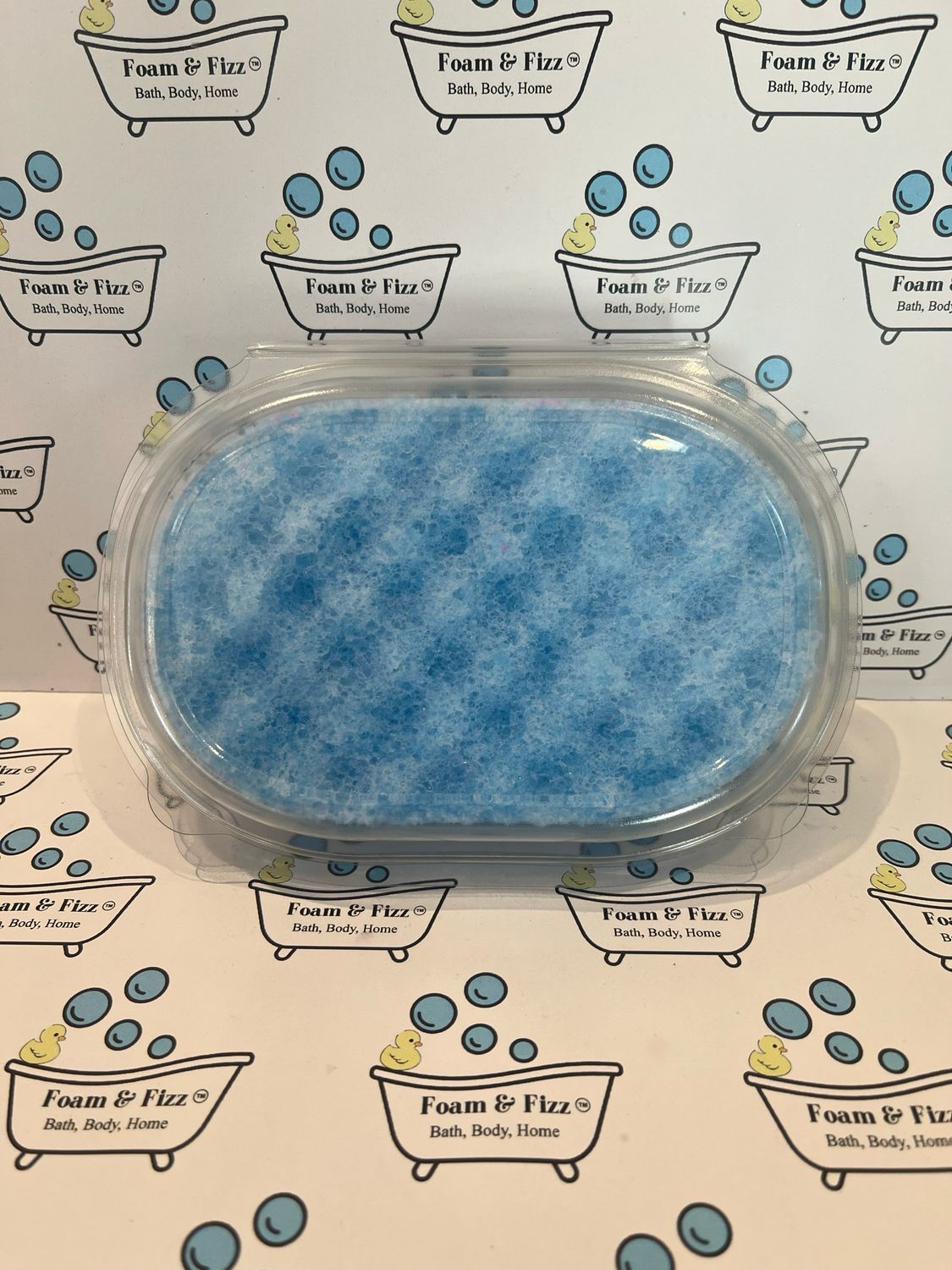 Blue Raspberry CBD Soap Infused Sponge