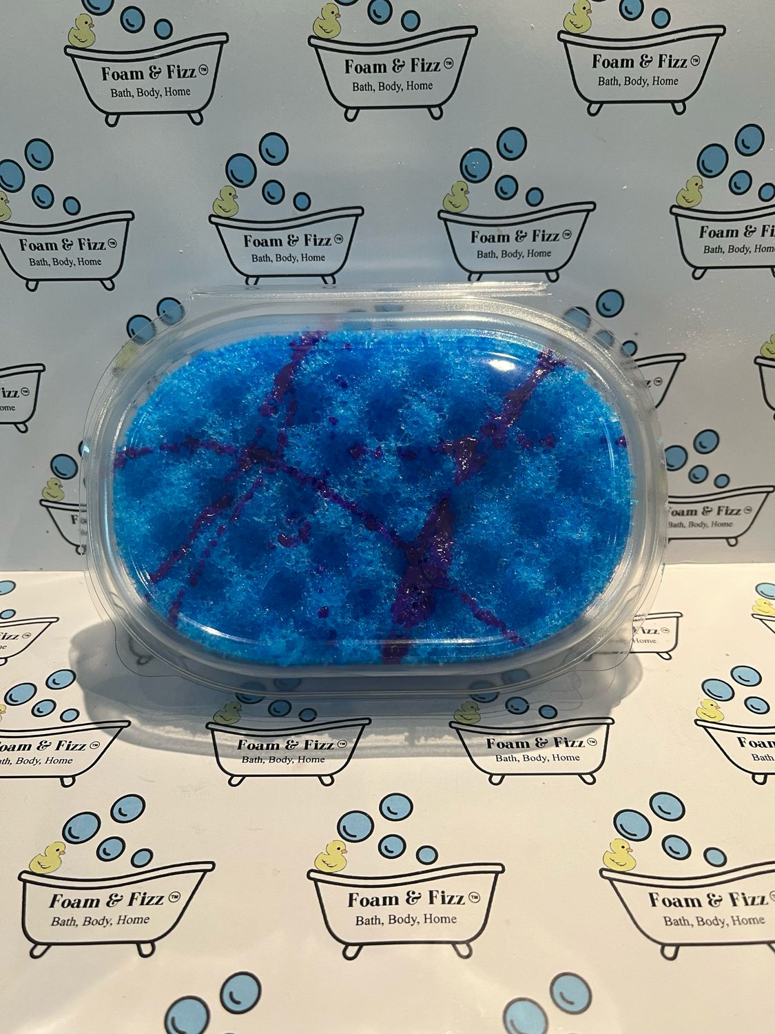 Purple Rain Soap Infused Sponge