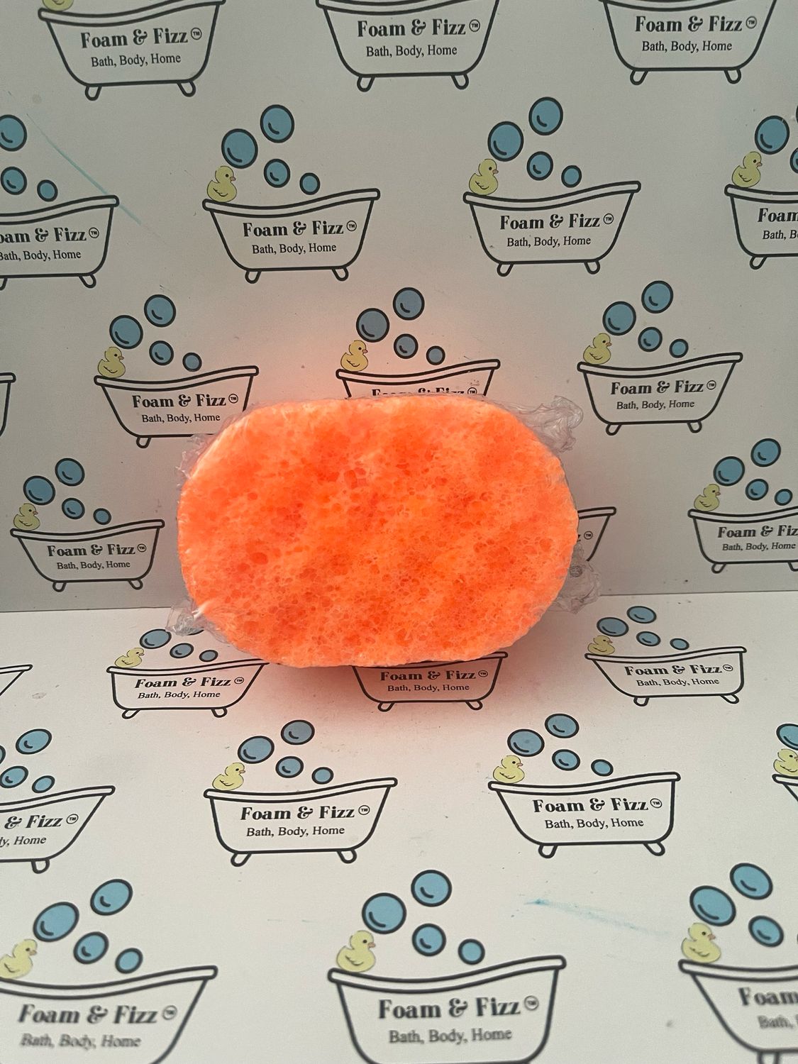 Sweet Orange Mini Soap Infused Sponge