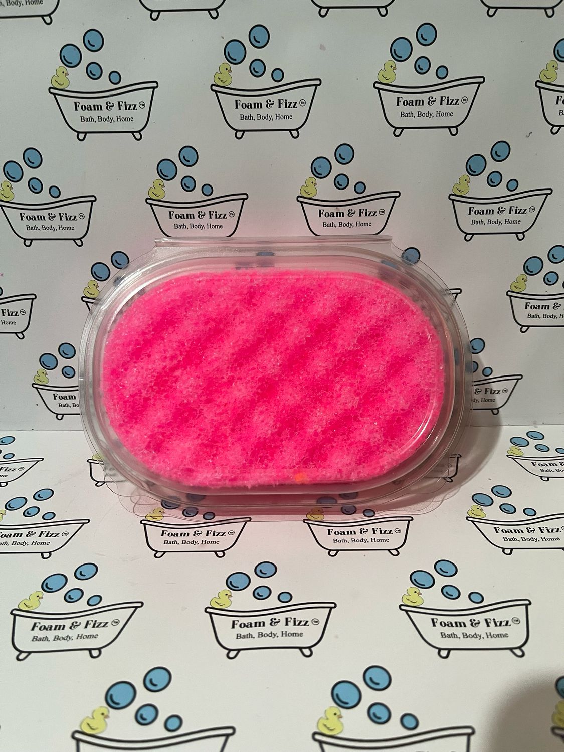 Pink Grapefruit Soap Infused Sponge