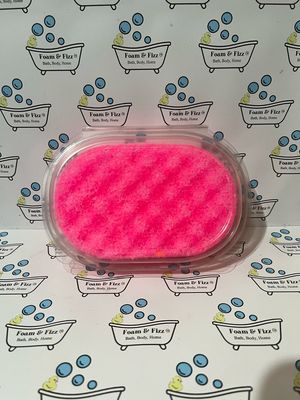 Pink Grapefruit Soap Infused Sponge