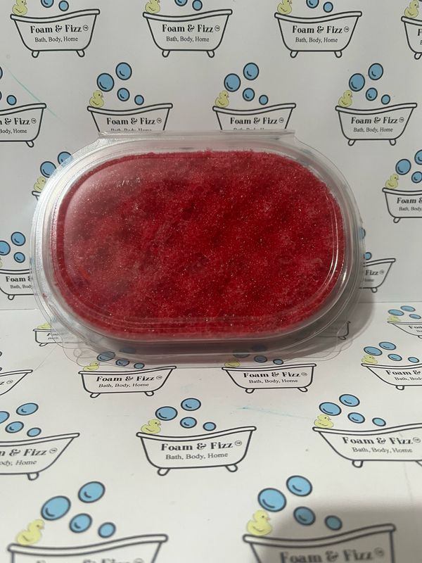 Raspberry &amp; Vanilla Soap Infused Sponge