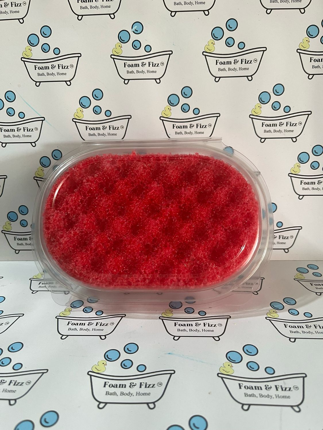 Watemelon Soap Infused Sponge
