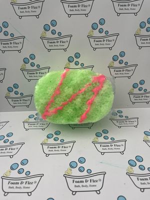 Strawberry &amp; Lime Mini Soap Infused Sponge