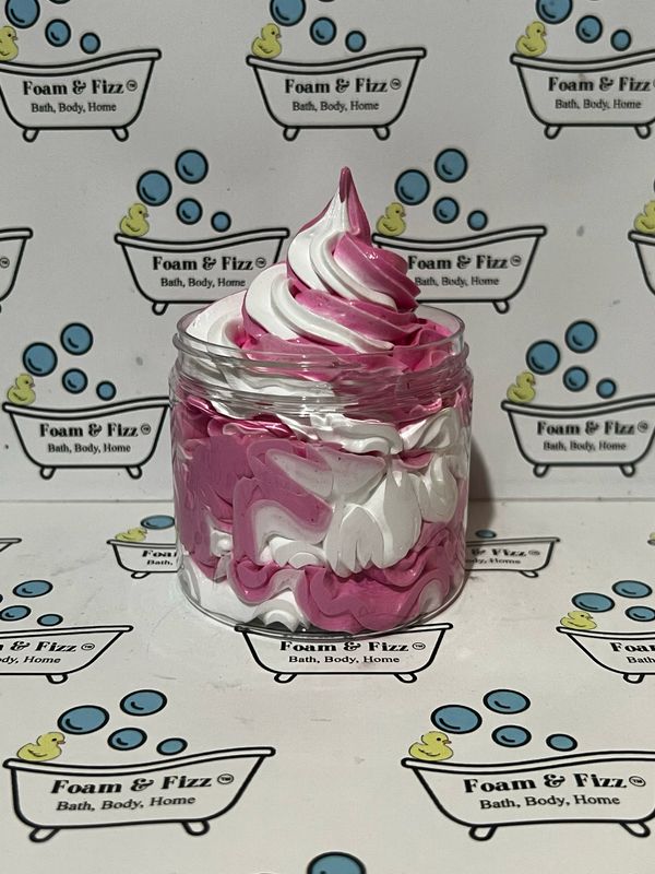 Raspberry &amp; Vanilla Whipped Soap