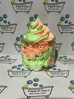 Tropical mango &amp; Lime  Whipped Soap