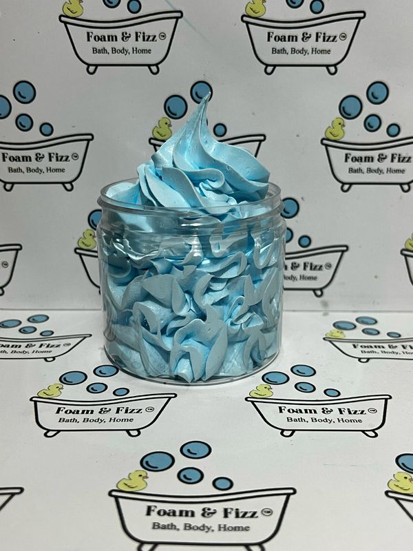 Blue Man Whipped Soap