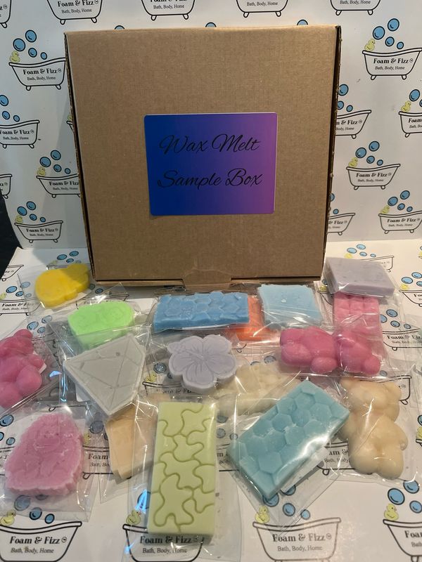 Wax Melt Sample Box