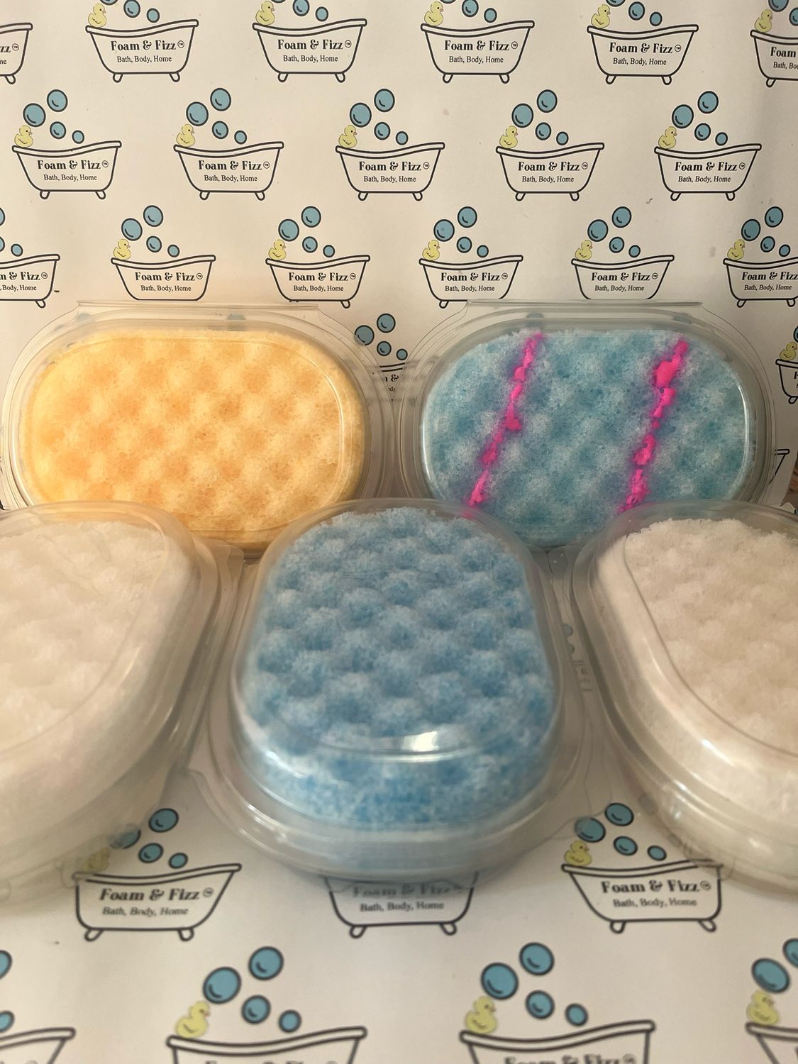 Relaxing Soap Sponge Bundle
