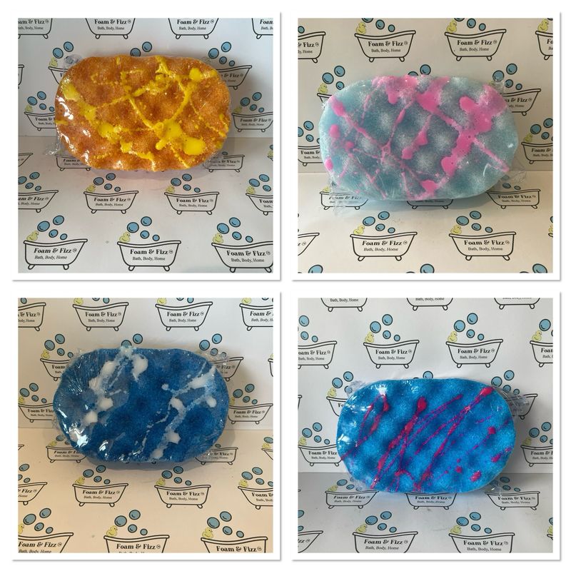 Soap Infused Sponge Mixed Scents