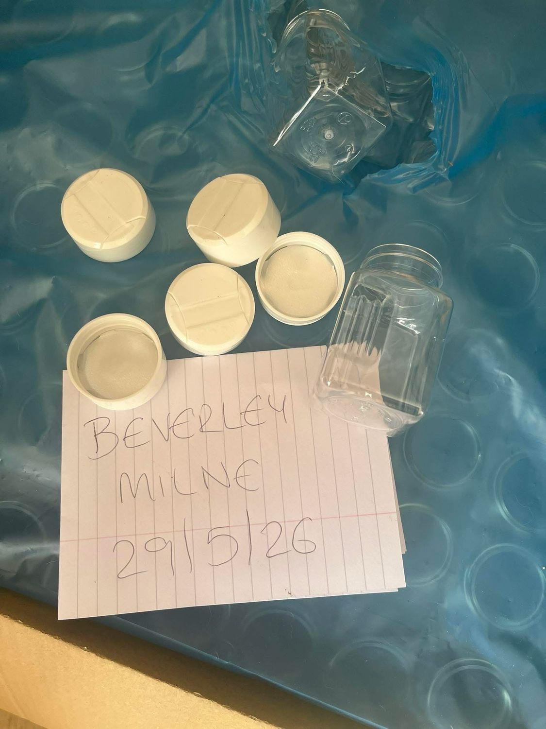 Plastic Spice Jars X 50