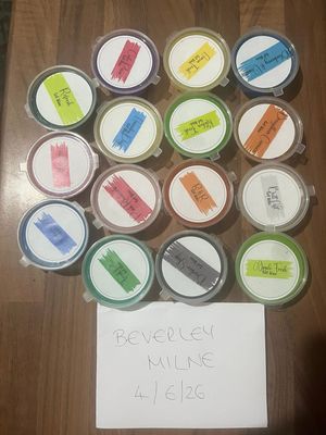 2oz Gel Wax Bundle with front labels